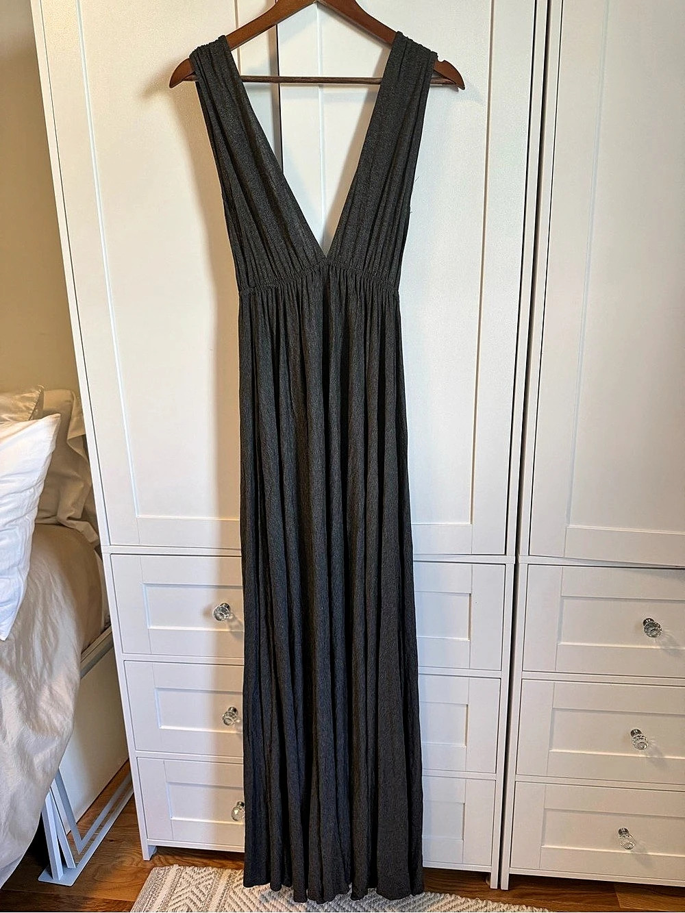 Gray Maxi Dress